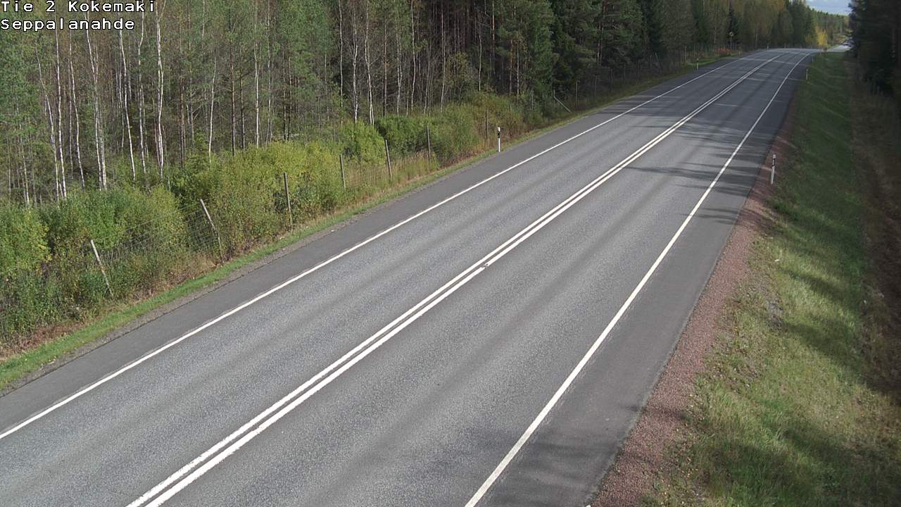 Weather Camera Image Road 2 Kokemäki, Seppälänahde, Kokemäki, Satakunta