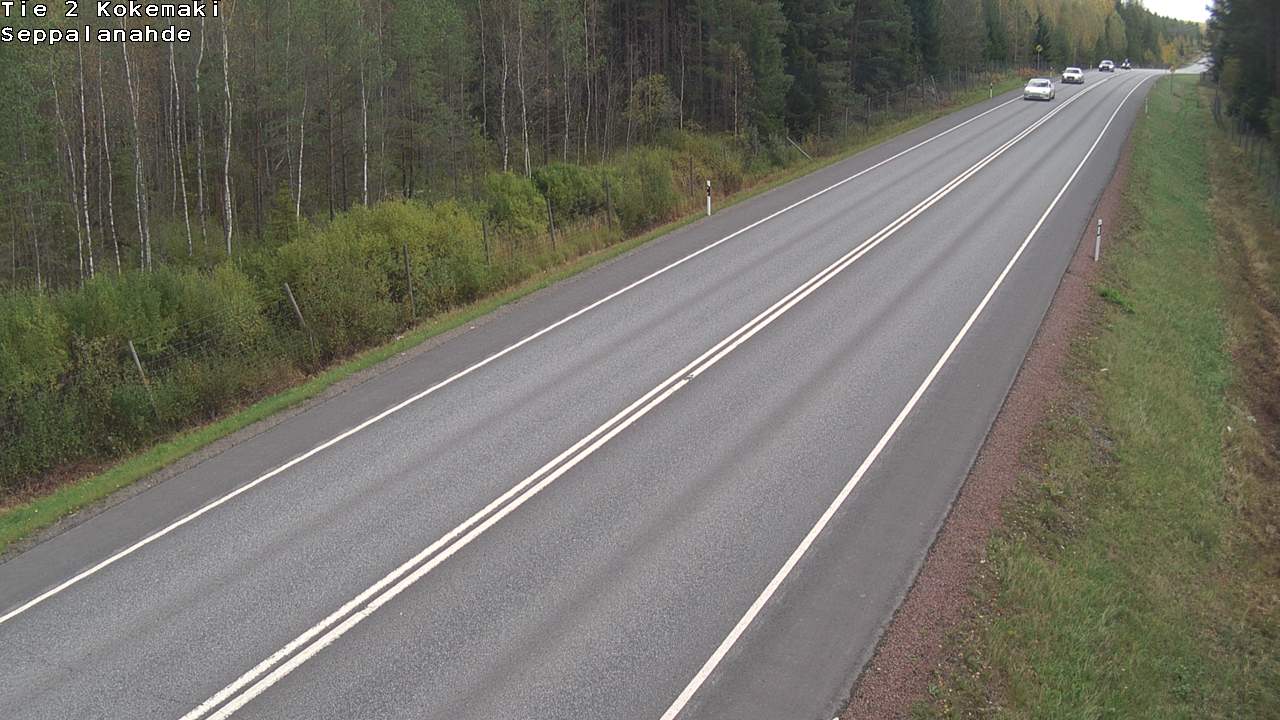 Weather Camera Image Road 2 Kokemäki, Seppälänahde, Kokemäki, Satakunta