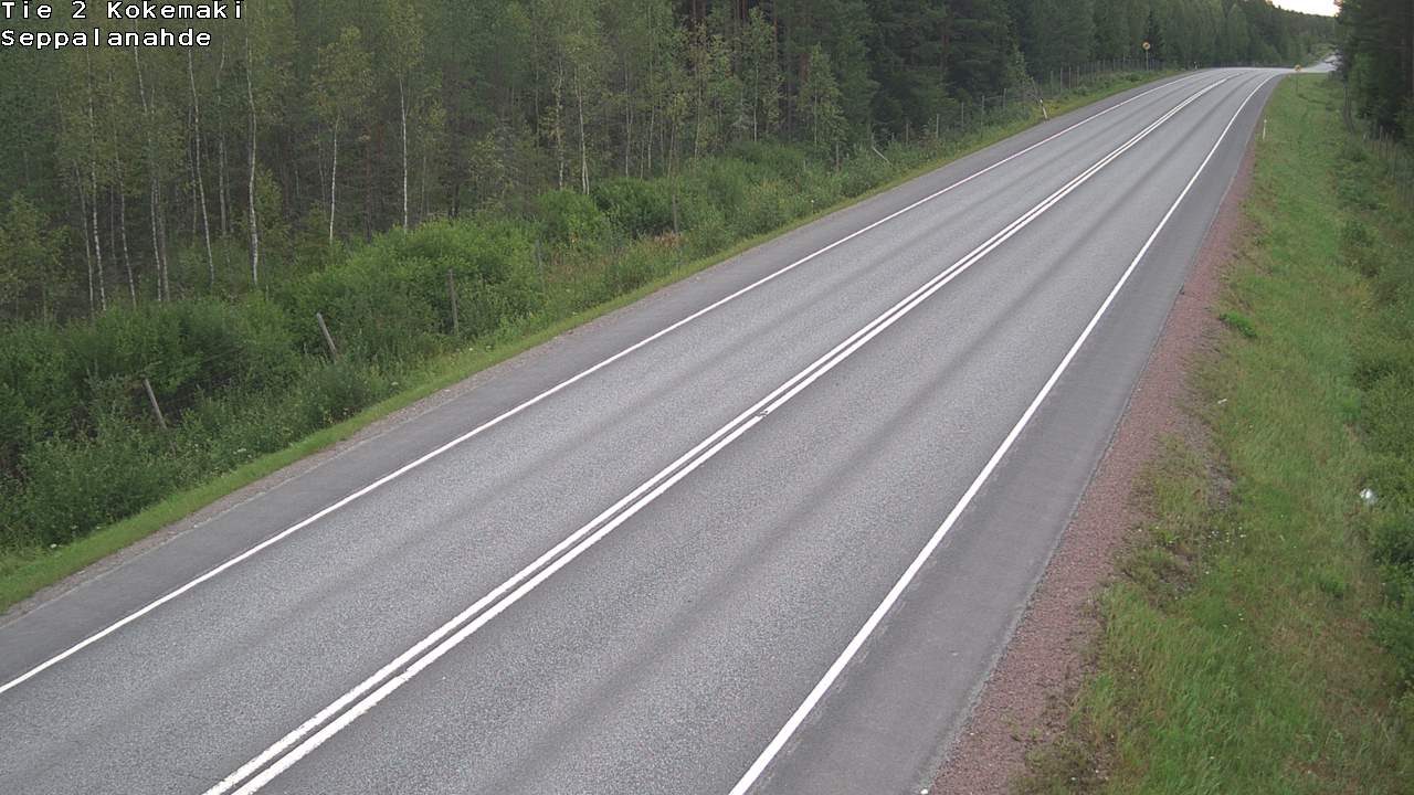 Weather Camera Image Road 2 Kokemäki, Seppälänahde, Kokemäki, Satakunta