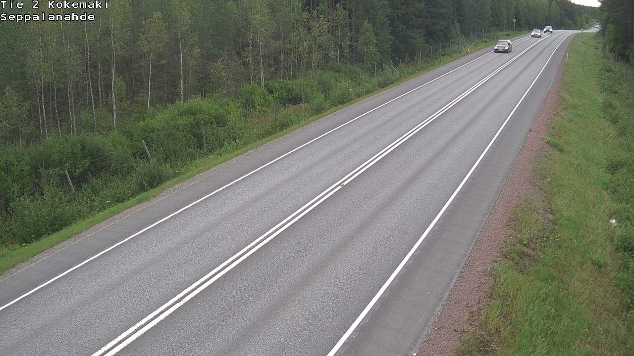 Weather Camera Image Road 2 Kokemäki, Seppälänahde, Kokemäki, Satakunta