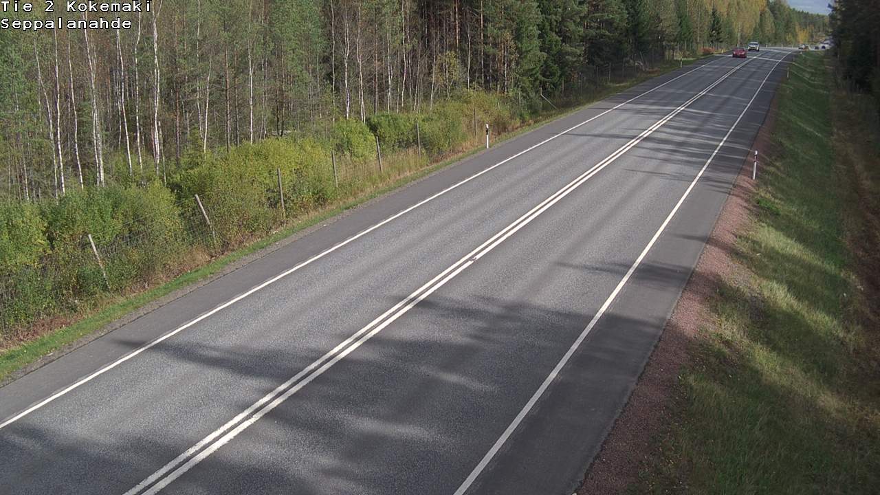 Weather Camera Image Road 2 Kokemäki, Seppälänahde, Kokemäki, Satakunta