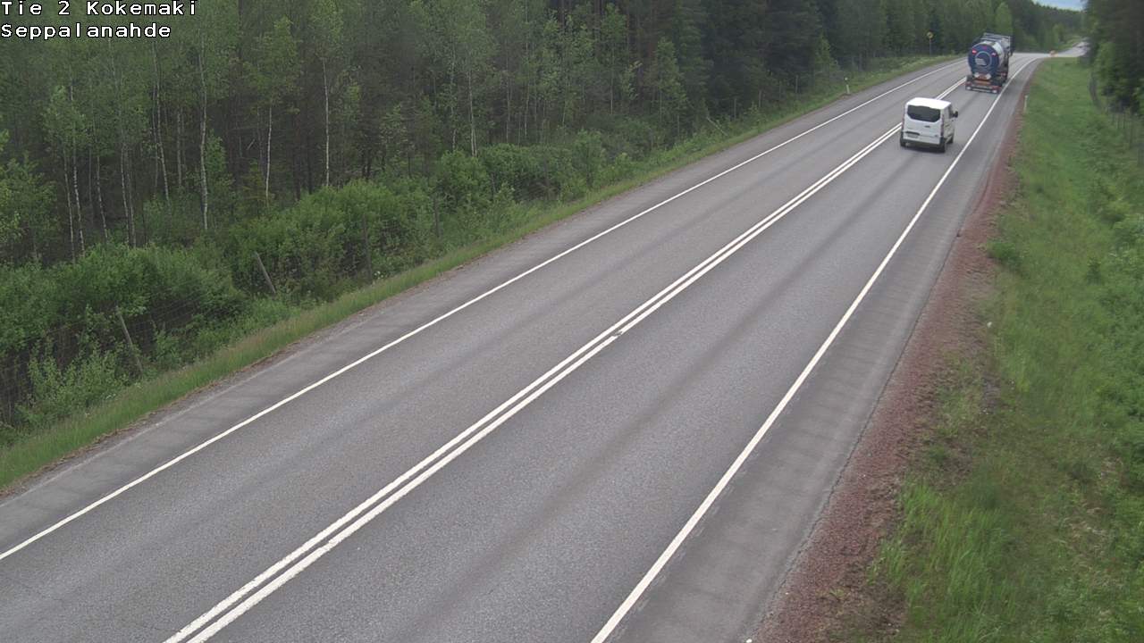 Weather Camera Image Road 2 Kokemäki, Seppälänahde, Kokemäki, Satakunta