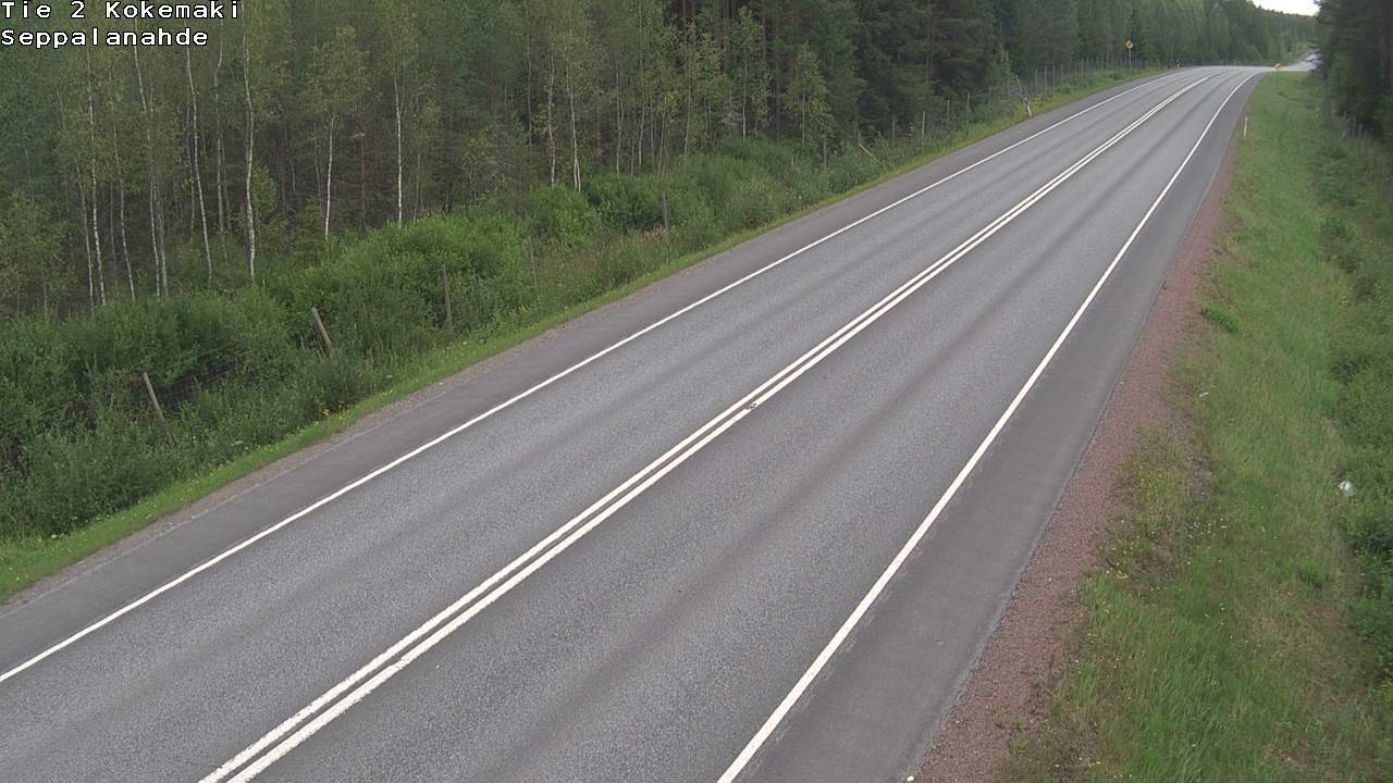 Weather Camera Image Road 2 Kokemäki, Seppälänahde, Kokemäki, Satakunta