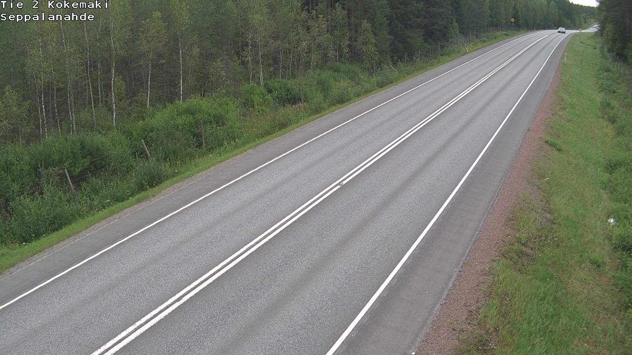 Weather Camera Image Road 2 Kokemäki, Seppälänahde, Kokemäki, Satakunta