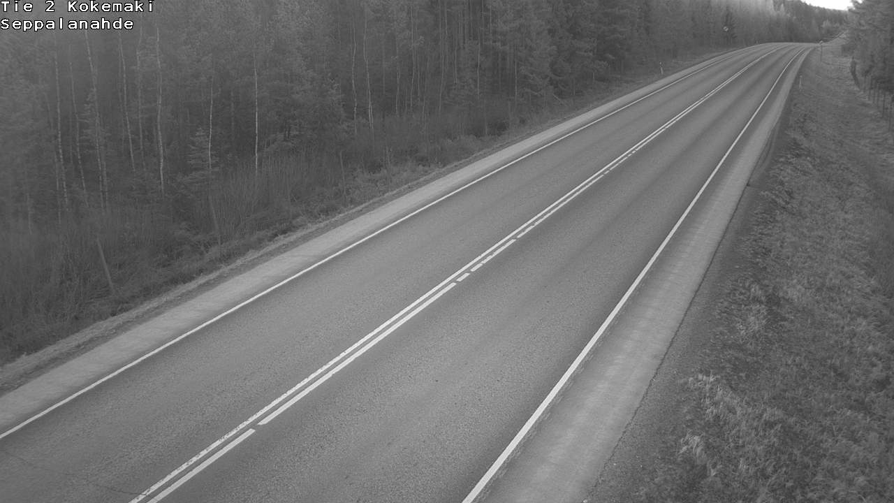 Weather Camera Image Road 2 Kokemäki, Seppälänahde, Kokemäki, Satakunta