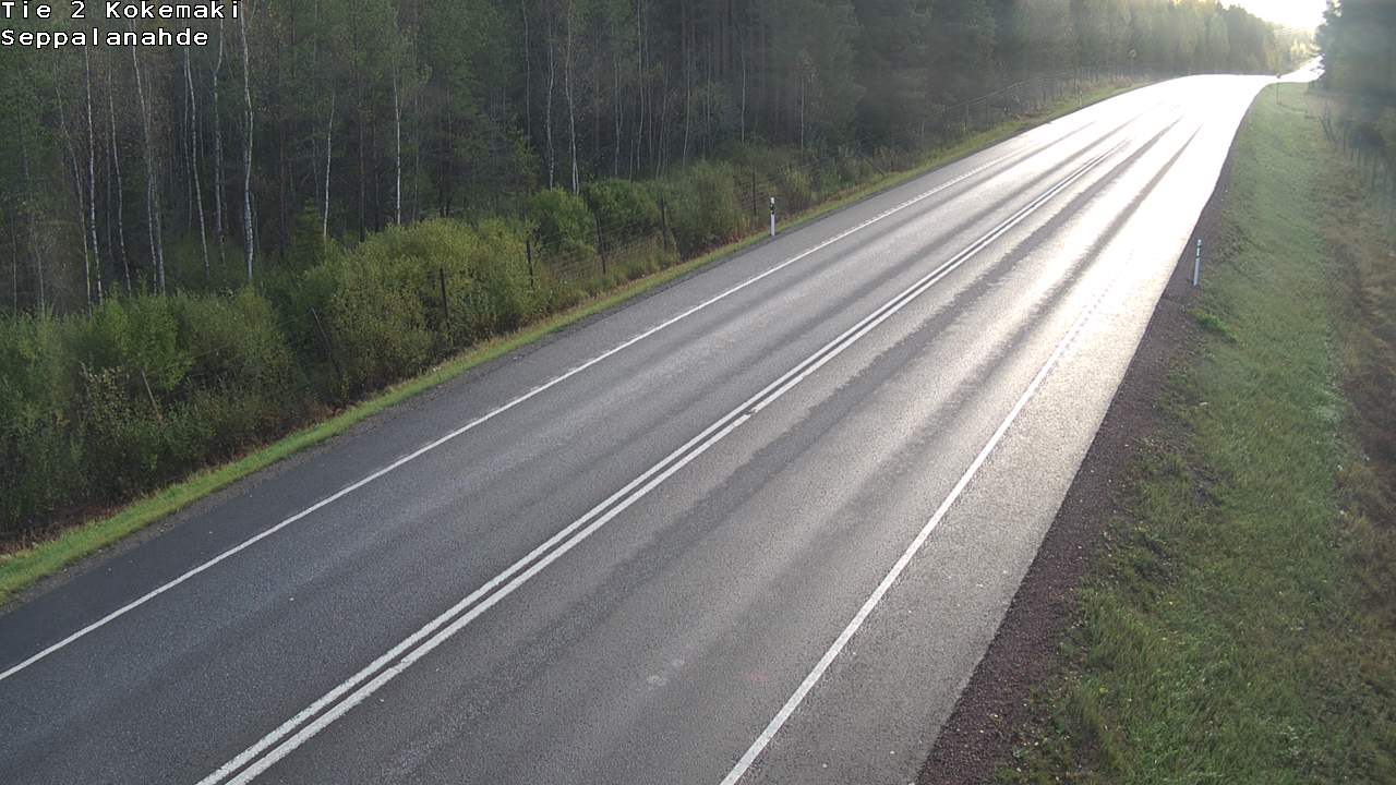 Weather Camera Image Road 2 Kokemäki, Seppälänahde, Kokemäki, Satakunta