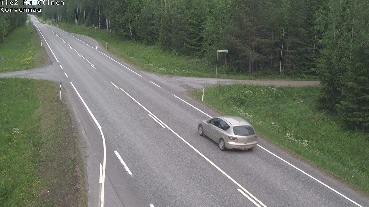 Weather Camera Image Road 2 Huittinen, Korvenmaa, Huittinen, Satakunta