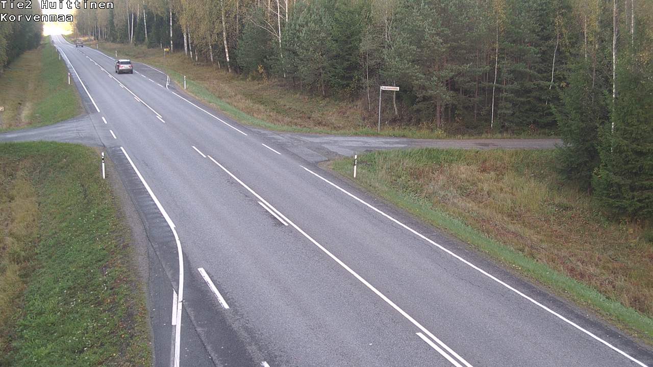 Weather Camera Image Road 2 Huittinen, Korvenmaa, Huittinen, Satakunta