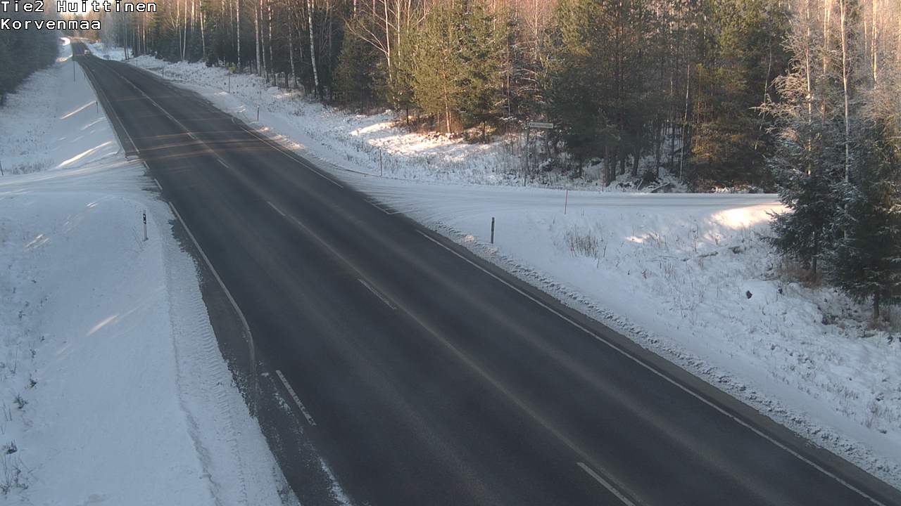 Weather Camera Image Väg 2 Huittinen, Korvenmaa, Huittinen, Satakunta