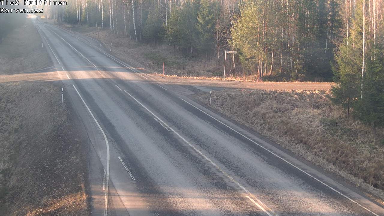Weather Camera Image Road 2 Huittinen, Korvenmaa, Huittinen, Satakunta