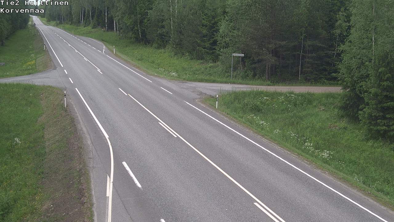 Weather Camera Image Väg 2 Huittinen, Korvenmaa, Huittinen, Satakunta