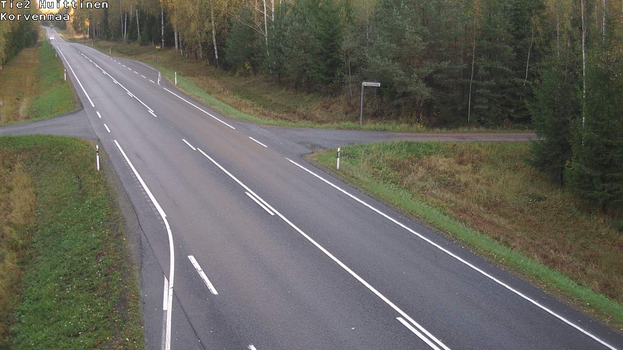 Weather Camera Image Road 2 Huittinen, Korvenmaa, Huittinen, Satakunta