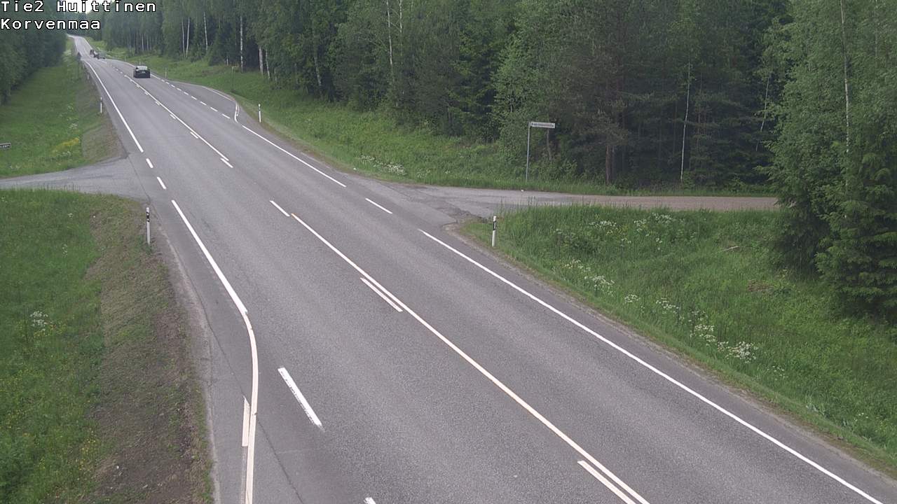 Weather Camera Image Väg 2 Huittinen, Korvenmaa, Huittinen, Satakunta