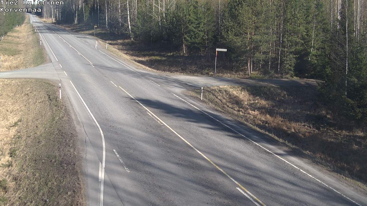 Weather Camera Image Road 2 Huittinen, Korvenmaa, Huittinen, Satakunta