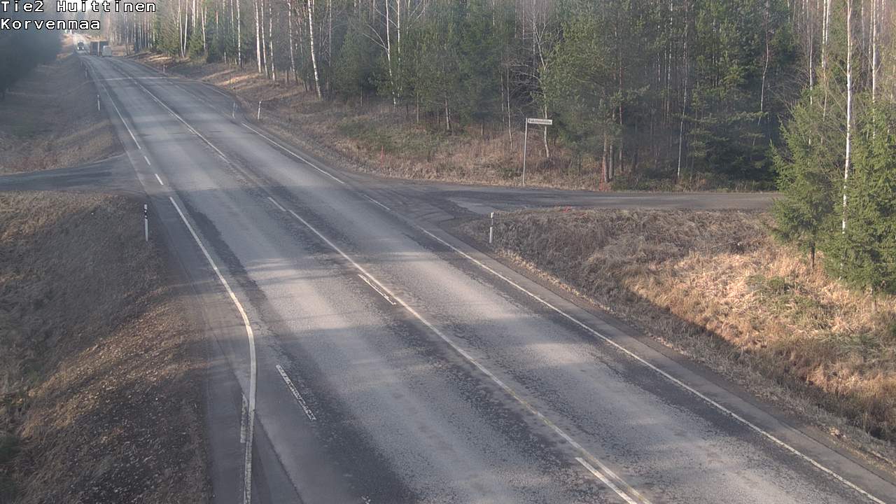 Weather Camera Image Väg 2 Huittinen, Korvenmaa, Huittinen, Satakunta