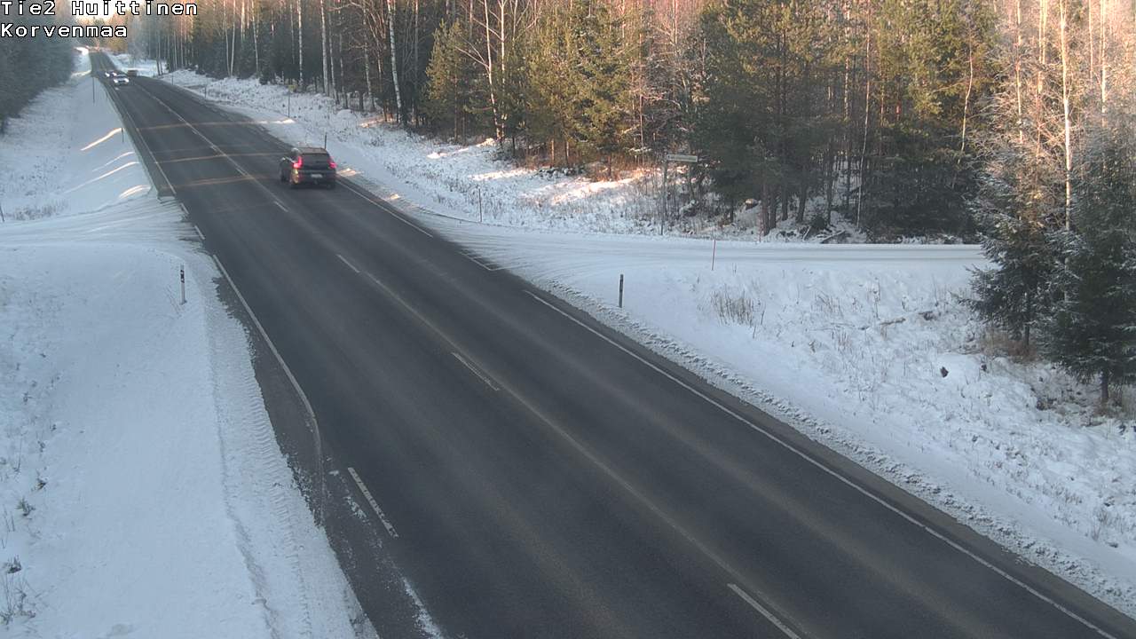Weather Camera Image Väg 2 Huittinen, Korvenmaa, Huittinen, Satakunta