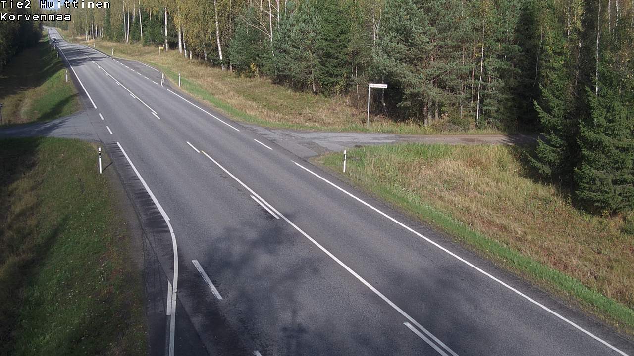 Weather Camera Image Road 2 Huittinen, Korvenmaa, Huittinen, Satakunta