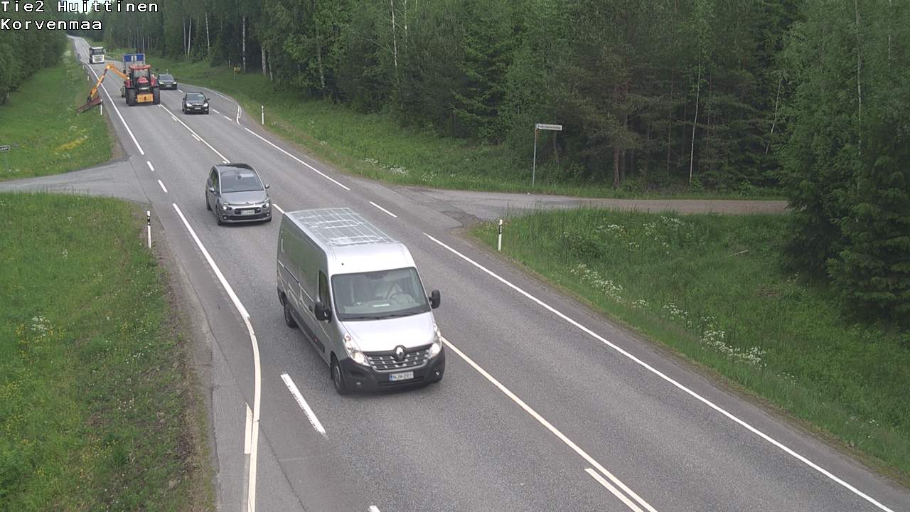 Kelikamerat Kuva Tie 2 Huittinen, Korvenmaa, Huittinen, Satakunta