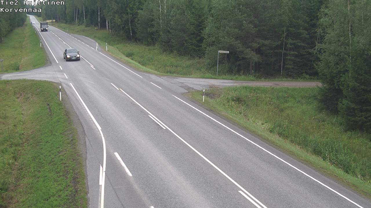 Weather Camera Image Road 2 Huittinen, Korvenmaa, Huittinen, Satakunta