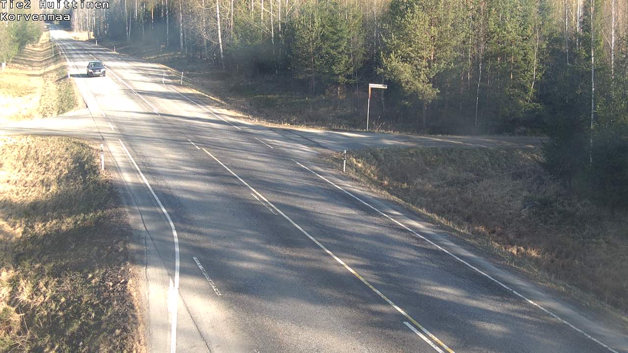Weather Camera Image Road 2 Huittinen, Korvenmaa, Huittinen, Satakunta