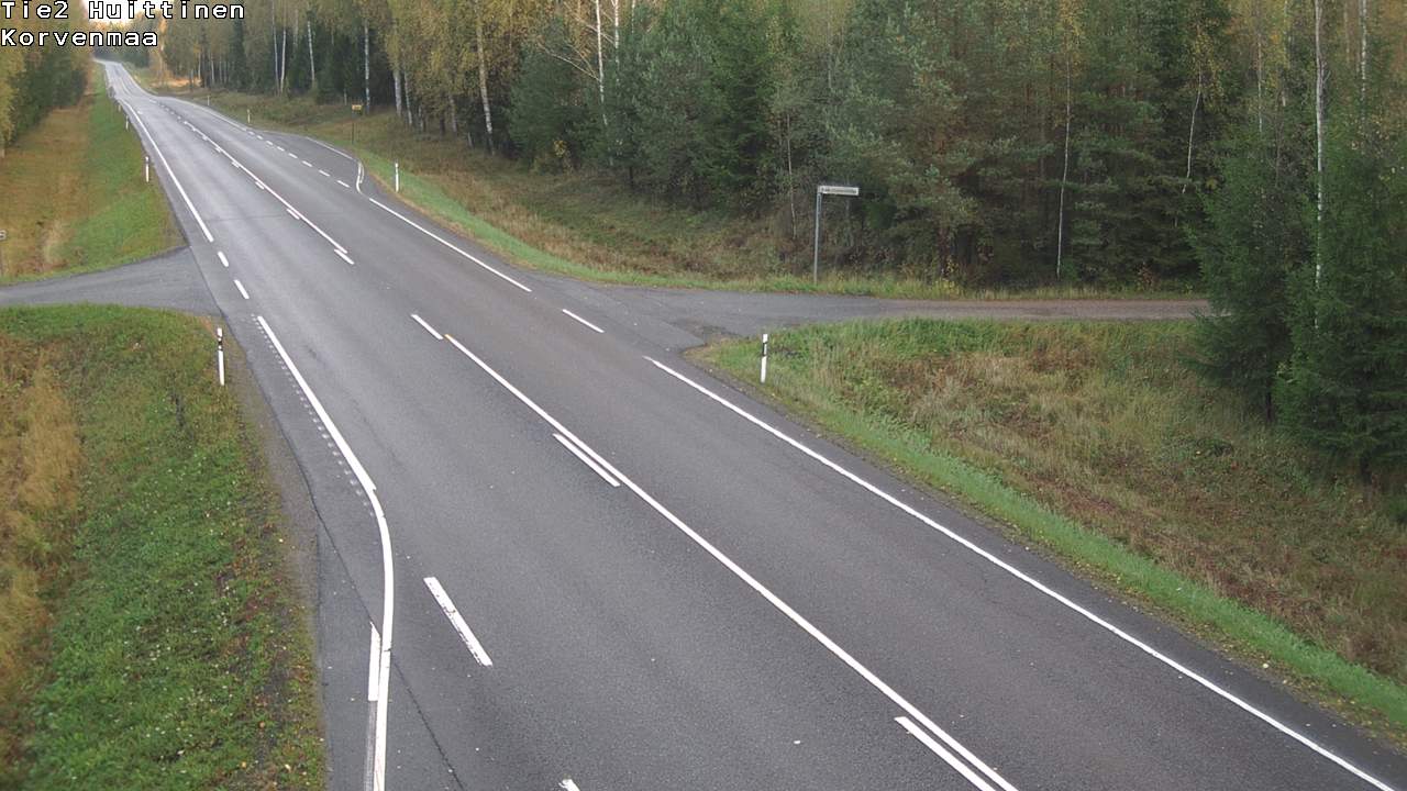 Weather Camera Image Road 2 Huittinen, Korvenmaa, Huittinen, Satakunta