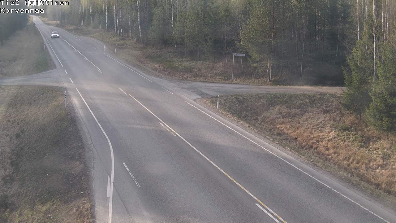 Weather Camera Image Road 2 Huittinen, Korvenmaa, Huittinen, Satakunta