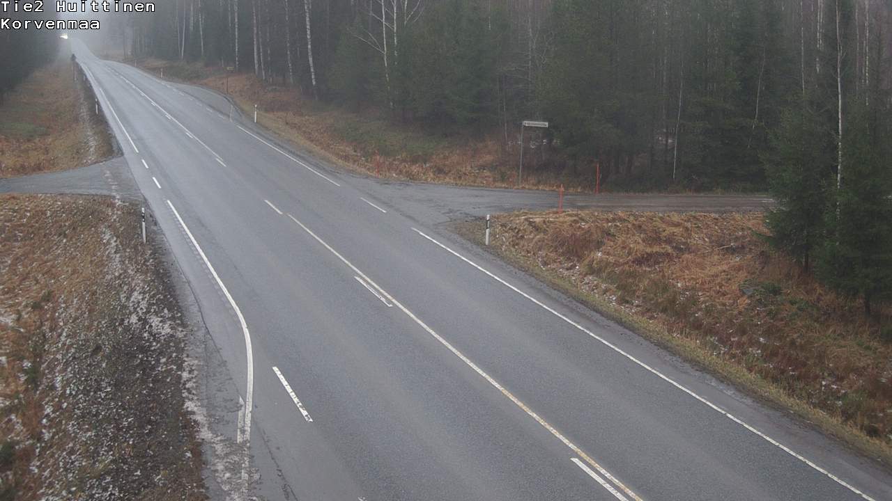 Weather Camera Image Väg 2 Huittinen, Korvenmaa, Huittinen, Satakunta