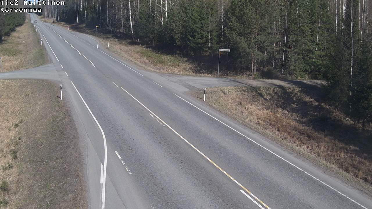 Weather Camera Image Road 2 Huittinen, Korvenmaa, Huittinen, Satakunta