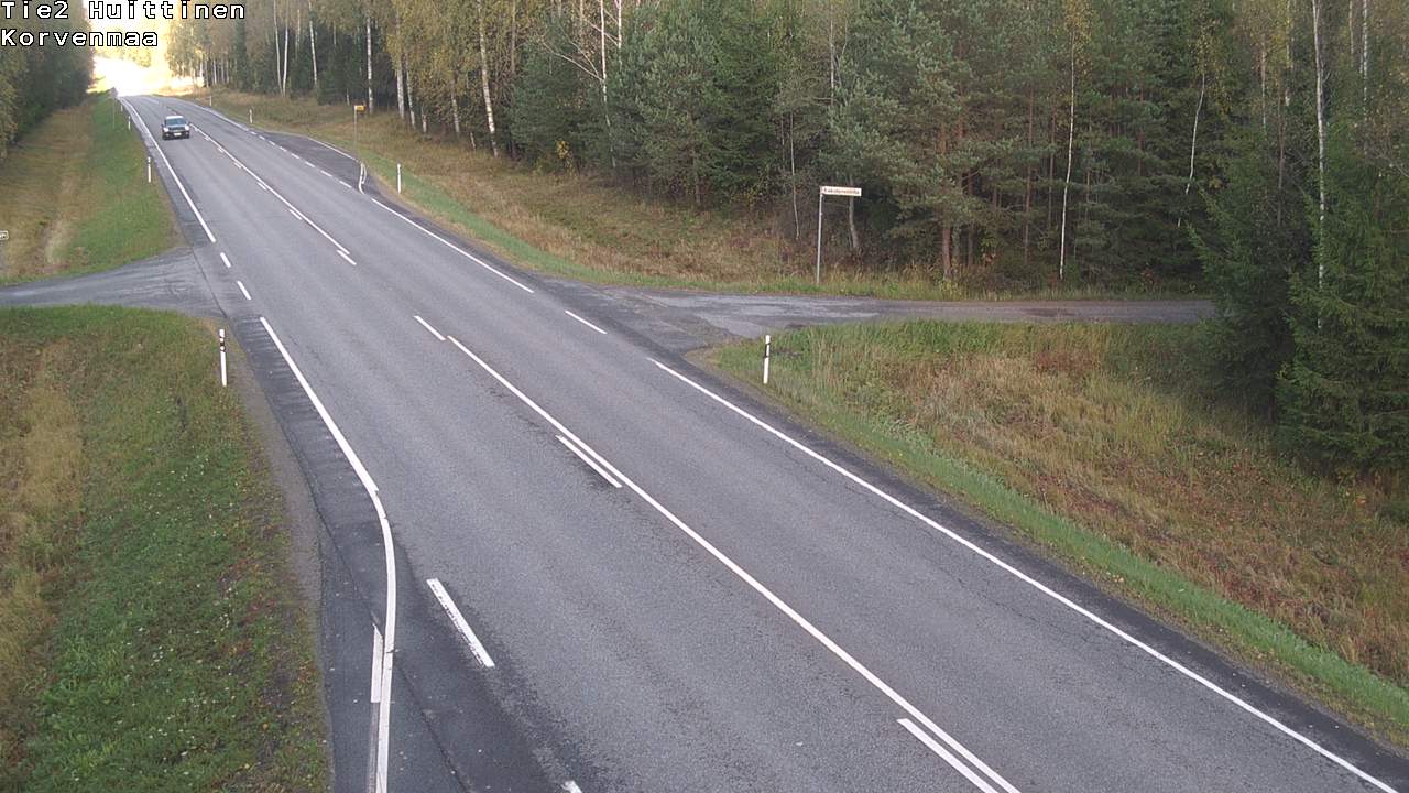 Weather Camera Image Road 2 Huittinen, Korvenmaa, Huittinen, Satakunta