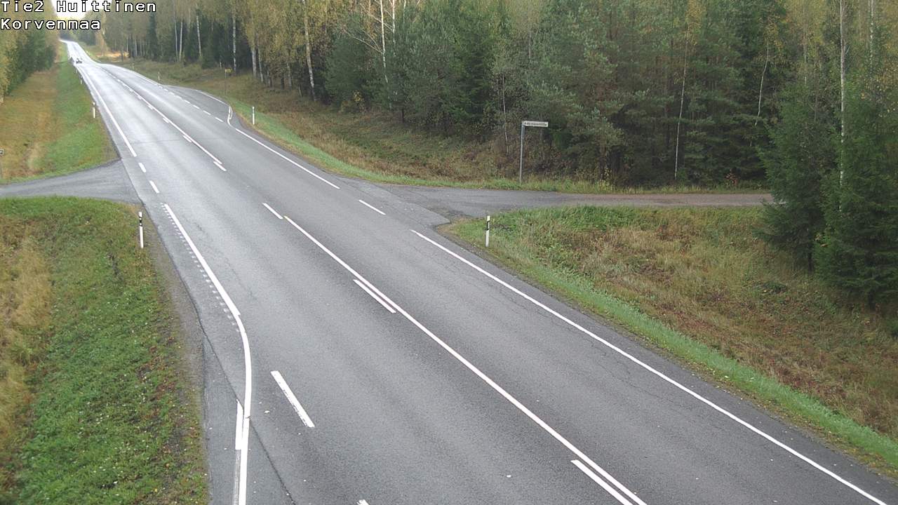 Weather Camera Image Road 2 Huittinen, Korvenmaa, Huittinen, Satakunta