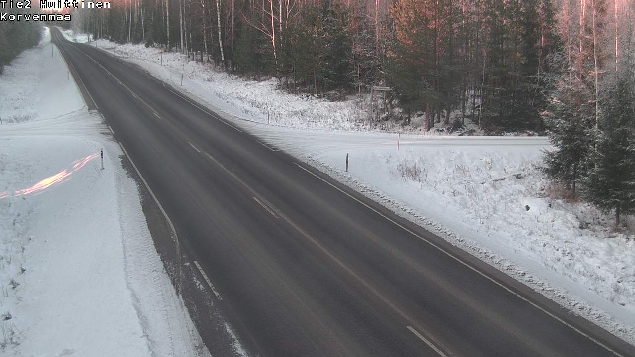 Weather Camera Image Väg 2 Huittinen, Korvenmaa, Huittinen, Satakunta