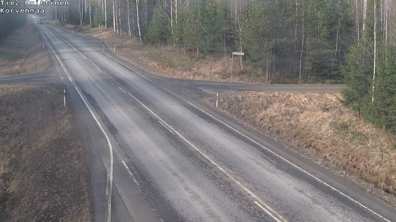 Weather Camera Image Väg 2 Huittinen, Korvenmaa, Huittinen, Satakunta