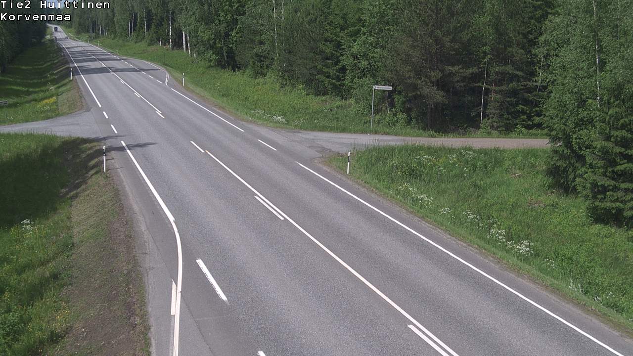 Weather Camera Image Väg 2 Huittinen, Korvenmaa, Huittinen, Satakunta