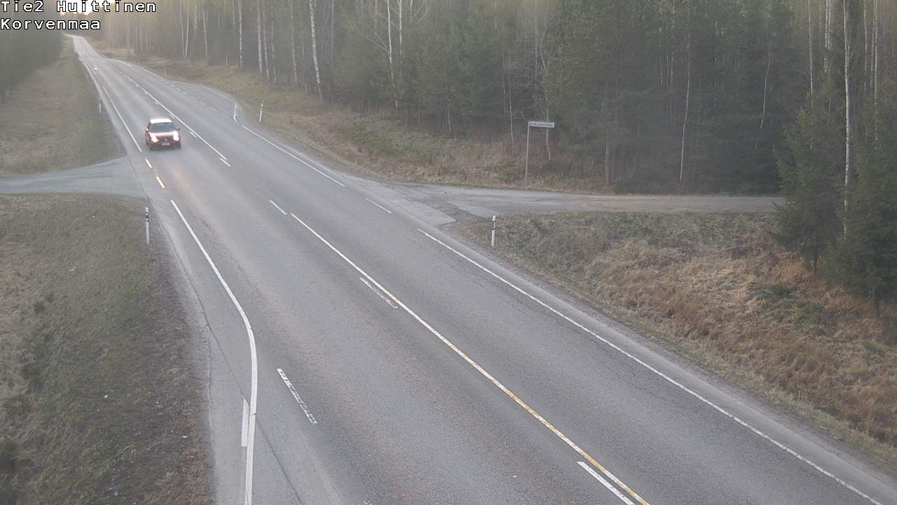 Weather Camera Image Road 2 Huittinen, Korvenmaa, Huittinen, Satakunta