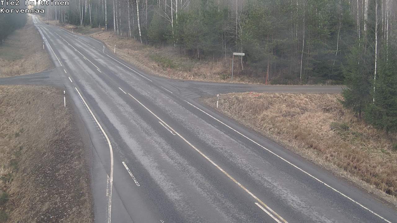 Weather Camera Image Väg 2 Huittinen, Korvenmaa, Huittinen, Satakunta