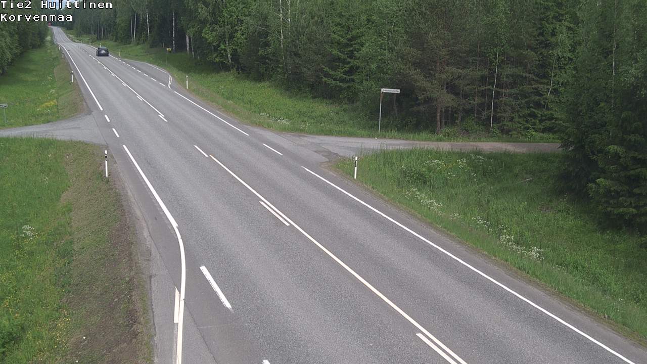 Weather Camera Image Road 2 Huittinen, Korvenmaa, Huittinen, Satakunta