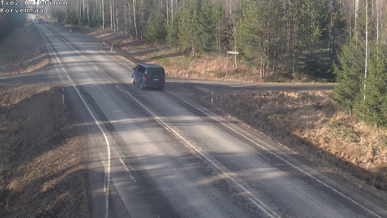 Weather Camera Image Väg 2 Huittinen, Korvenmaa, Huittinen, Satakunta