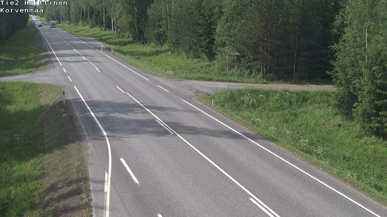 Weather Camera Image Väg 2 Huittinen, Korvenmaa, Huittinen, Satakunta