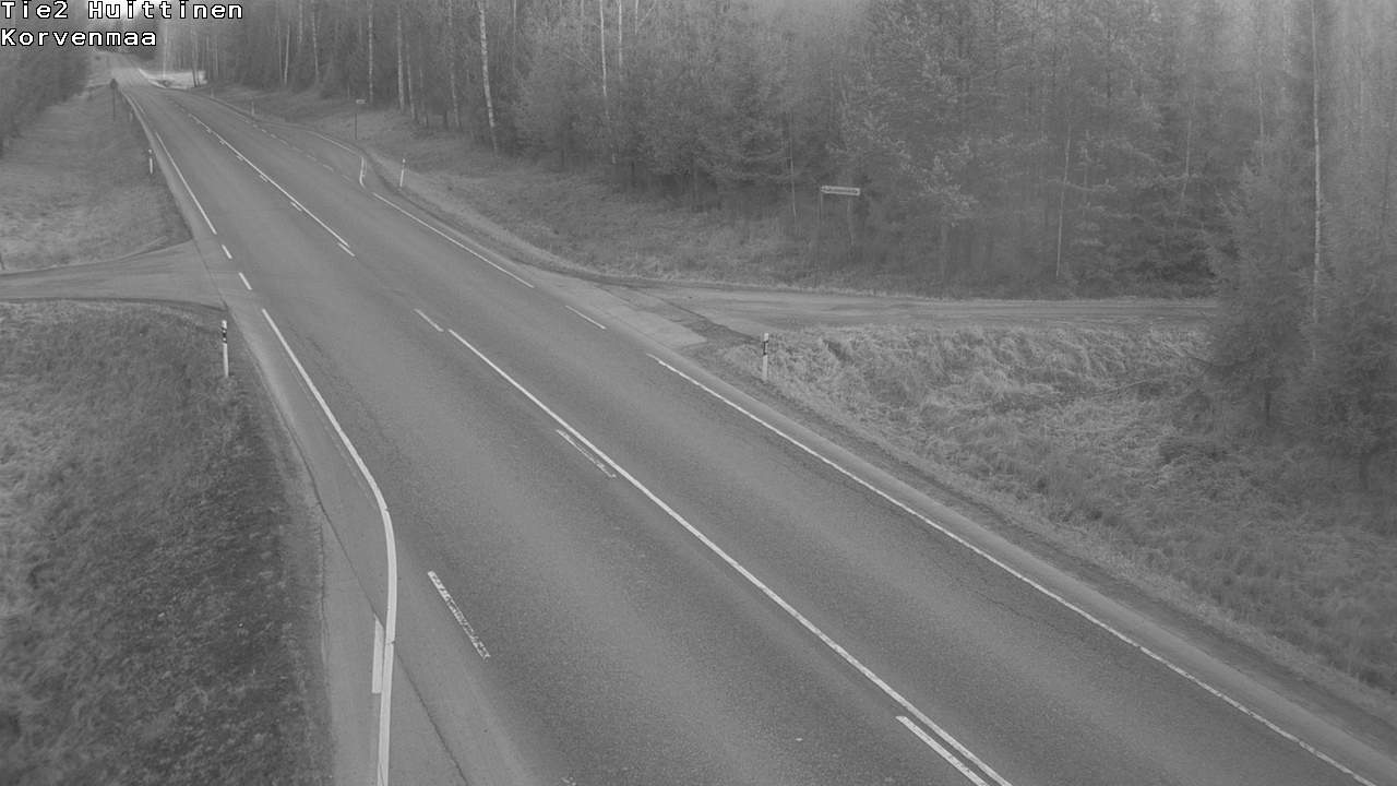 Weather Camera Image Road 2 Huittinen, Korvenmaa, Huittinen, Satakunta
