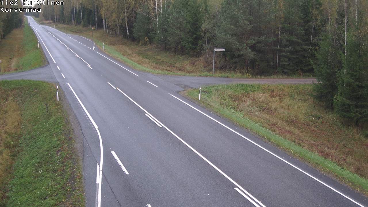 Weather Camera Image Road 2 Huittinen, Korvenmaa, Huittinen, Satakunta