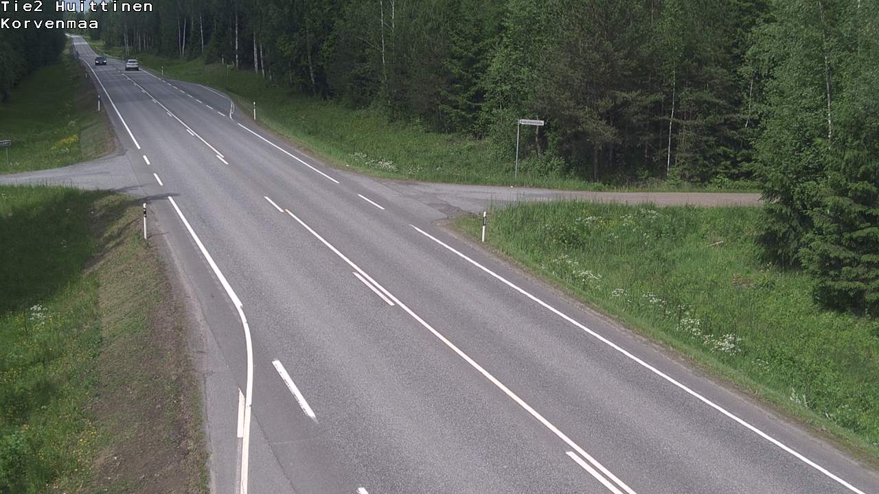 Weather Camera Image Väg 2 Huittinen, Korvenmaa, Huittinen, Satakunta