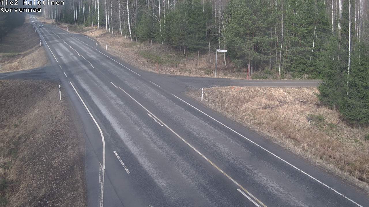 Weather Camera Image Väg 2 Huittinen, Korvenmaa, Huittinen, Satakunta
