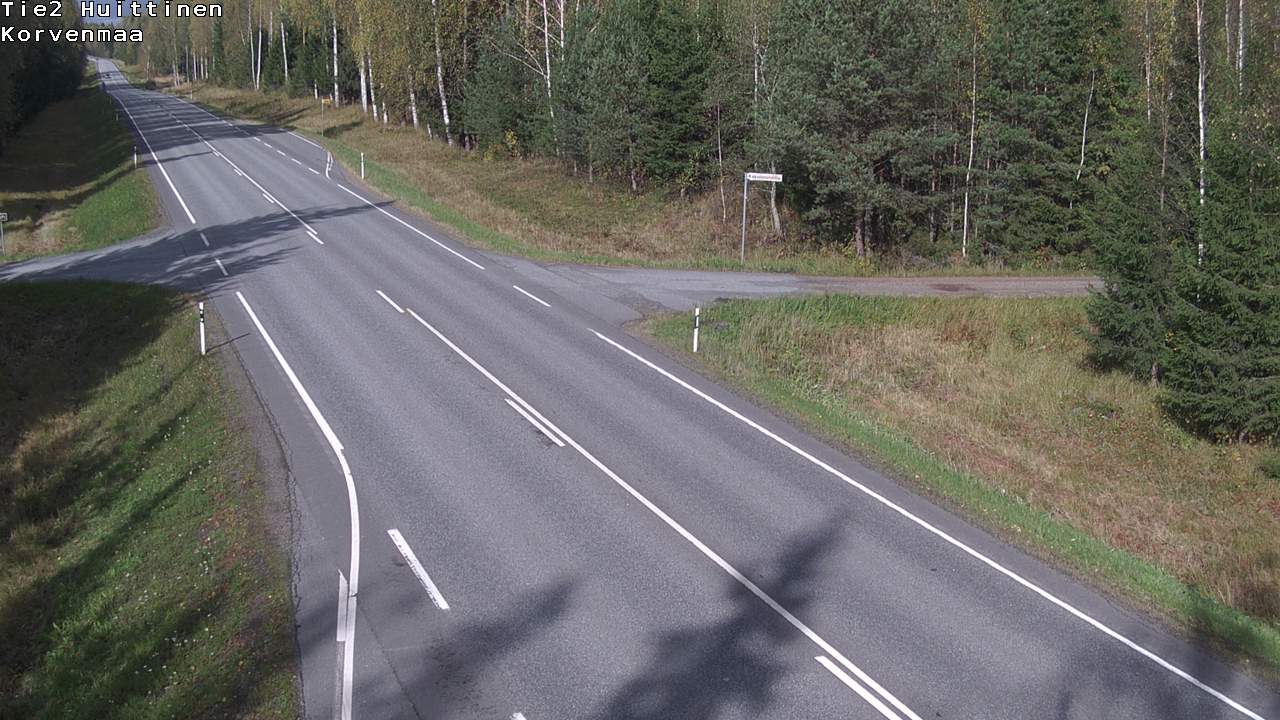 Weather Camera Image Road 2 Huittinen, Korvenmaa, Huittinen, Satakunta