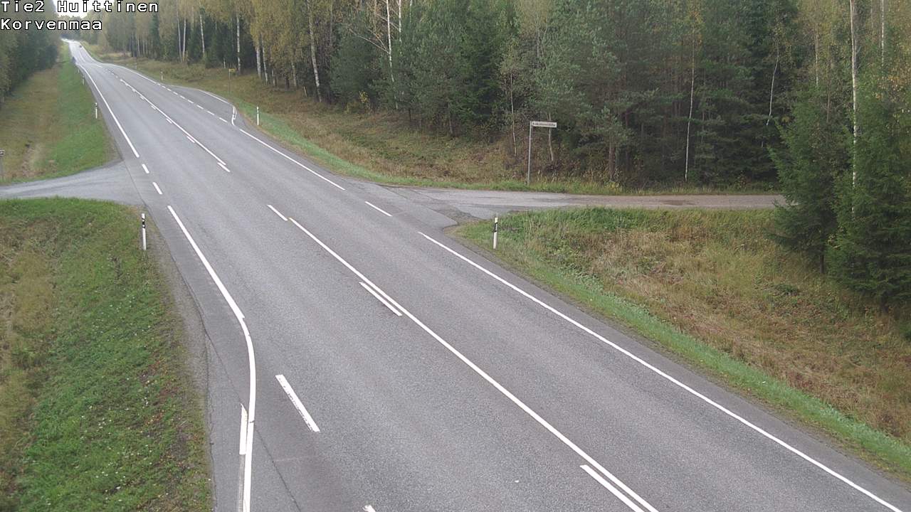 Weather Camera Image Väg 2 Huittinen, Korvenmaa, Huittinen, Satakunta