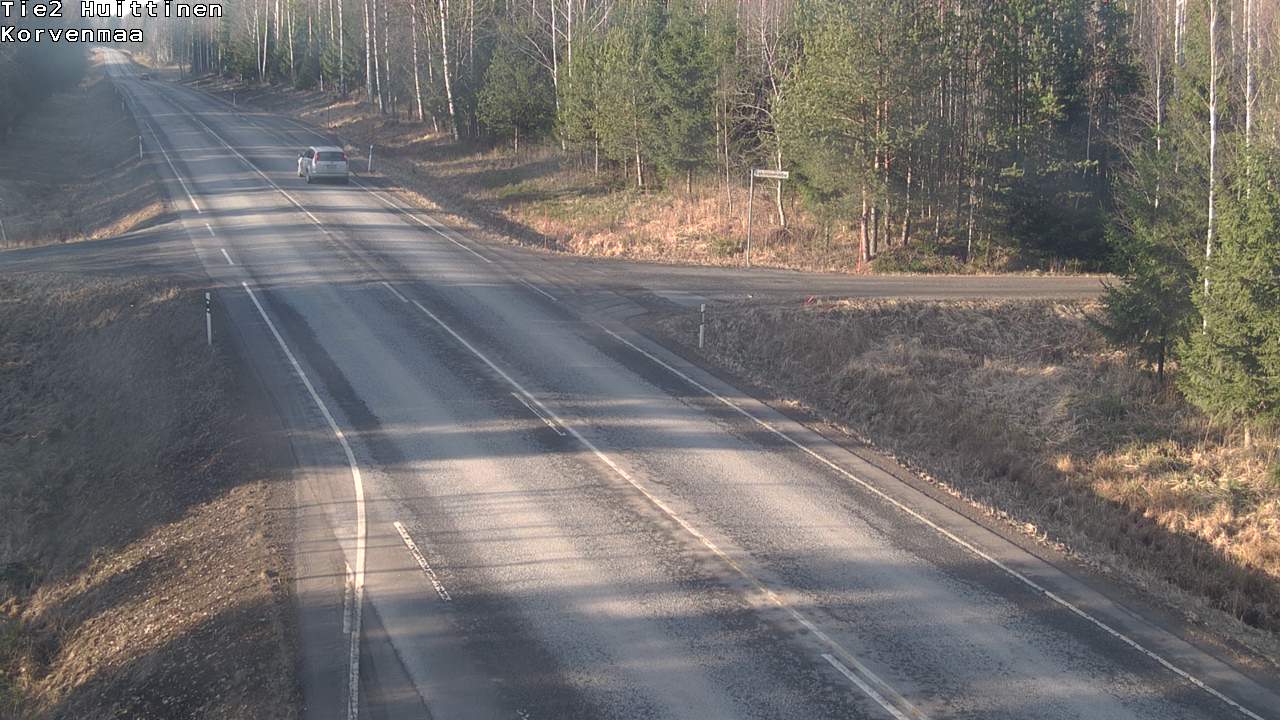 Weather Camera Image Väg 2 Huittinen, Korvenmaa, Huittinen, Satakunta