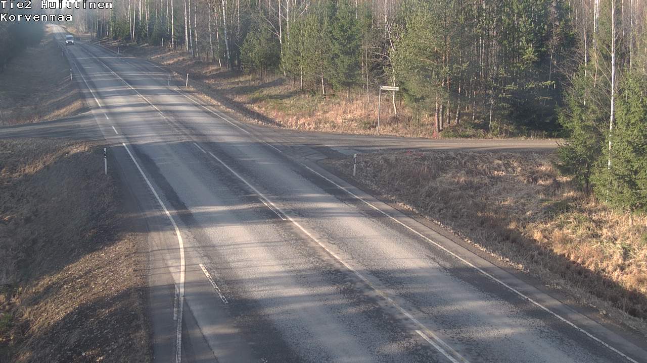Weather Camera Image Väg 2 Huittinen, Korvenmaa, Huittinen, Satakunta
