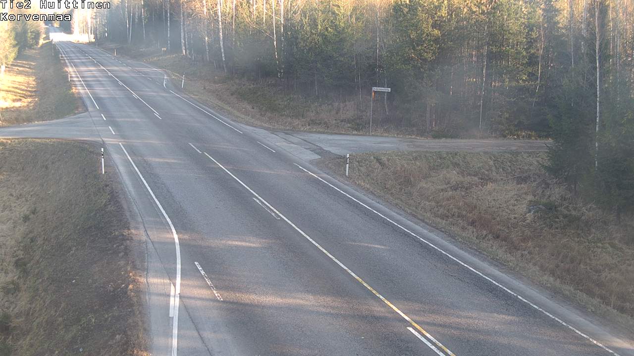 Weather Camera Image Road 2 Huittinen, Korvenmaa, Huittinen, Satakunta