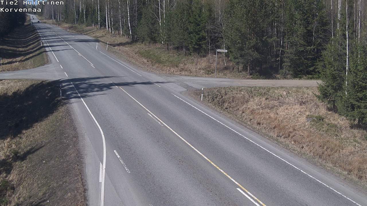 Weather Camera Image Road 2 Huittinen, Korvenmaa, Huittinen, Satakunta