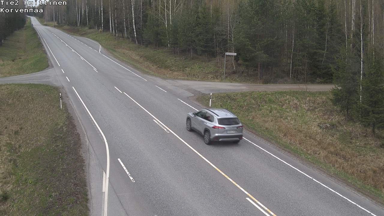 Weather Camera Image Road 2 Huittinen, Korvenmaa, Huittinen, Satakunta