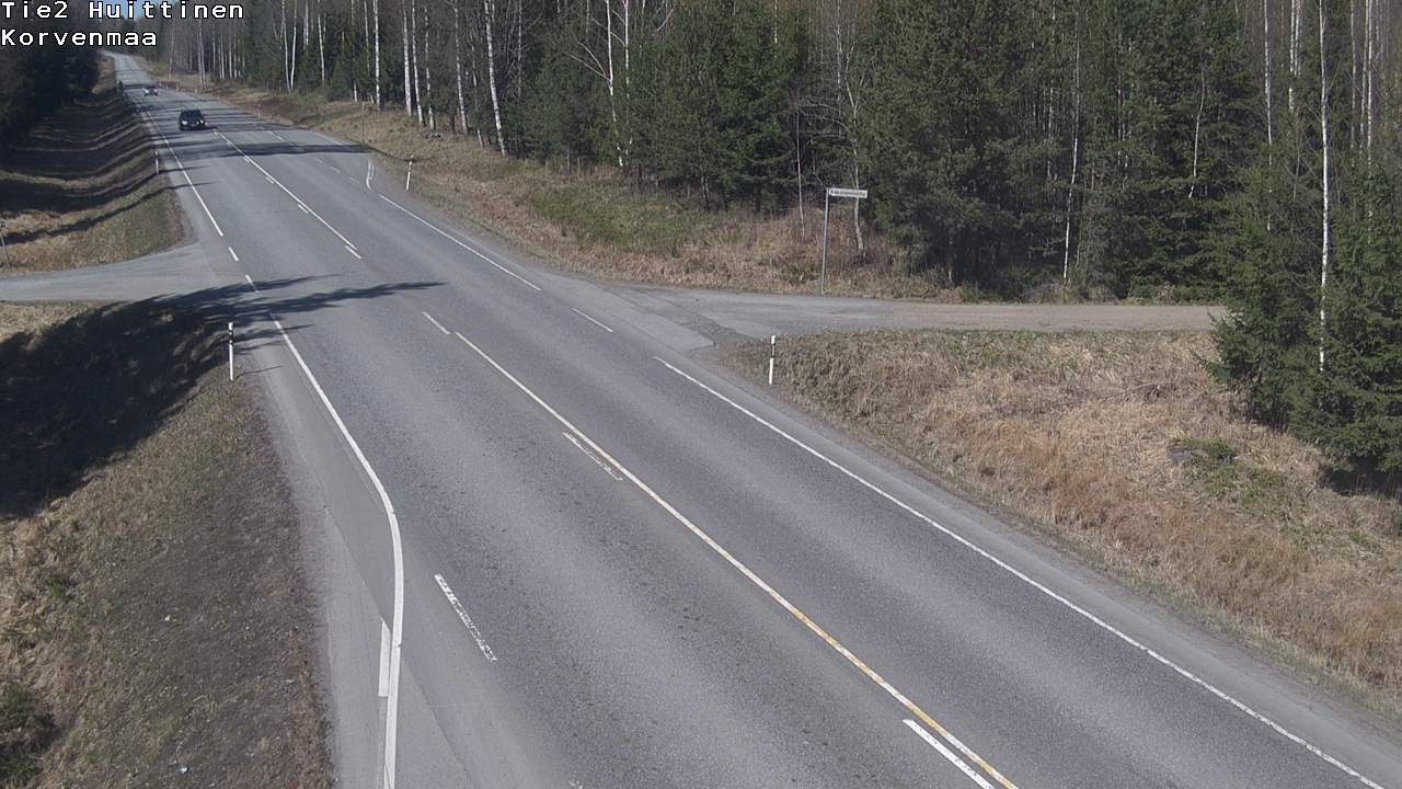 Weather Camera Image Road 2 Huittinen, Korvenmaa, Huittinen, Satakunta